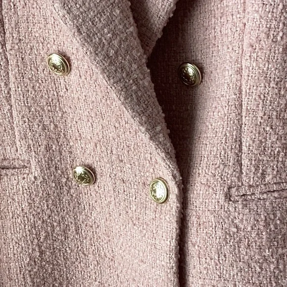 H&M Textured Weave Tweed Blazer - Picture 9 of 10